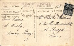 CPA Vichy Terrasse et Theatre du Casino