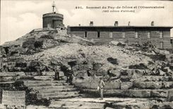 CPA Summit of Puy de Dome and the observatory