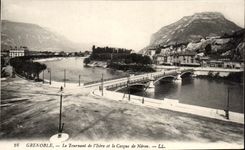 CPA Grenoble the Turning of Isere and the Helmet of Neron
