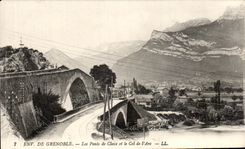 CPA Of Grenoble Bridges of Claix and the Collar of the Arc