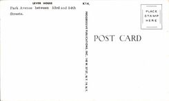 CPSM Lever House Park avenue New York 