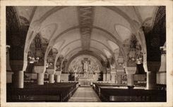 CPA the basilica of Lisieux the crypt