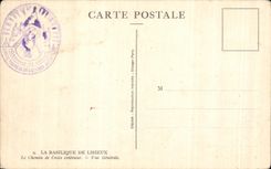 CPA Basilique De Lisieux the external way of Cross View