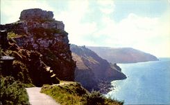 CPM Exmoor Coast Haunt of Smugglers and wreckers during their heyday