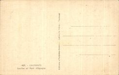 CPA Cauterets Pit and Pont of Spain