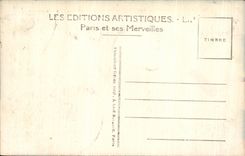 CPA Paris the Avenue of the Champs Elysees and Horses of Automobile Marly