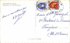 CPA Issoudun Basilique du Sacre Coeur