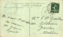 CPA Mount St Michiel spring tide by one day of storm