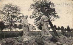 CPA Martyrdom of Pontchateau a pious Woman essuie the face of Jesus