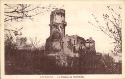 CPA Auvergne the Castle of Tournoel