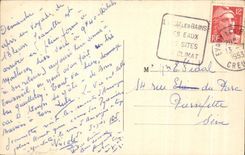 CPA Auvergne the Castle of Tournoel