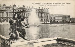 CPA Versailles Terrasse du Chateau 