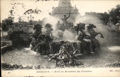 CPA Bordeaux Reason for the Monument of the Of Gironde ones