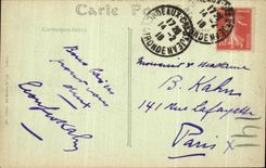 CPA Bordeaux Reason for the Monument of the Of Gironde ones