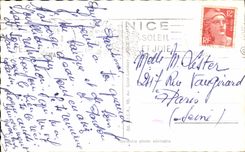 CPSM Nice the Cascade of the Castle