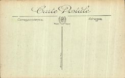 CPA Niza la poesia del monumento del jardin publico