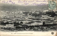 CPA Niza Panormaique visto tomado del castillo