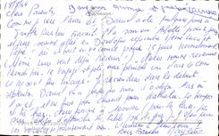 CPSM Bourreio Aubergno Folklore