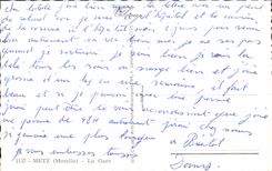 Estacion de tren de CPSM Metz