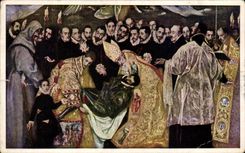 CPA Toledo El Greco Enterrement du comte d'Orgaz