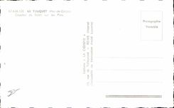 Puesta del sol de CPSM Touquet en los pinos