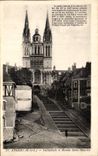 CPA Angers Cathedral and Assembled Saint Maurice