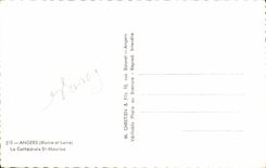 CPA Angers the Cathedral St Maurice