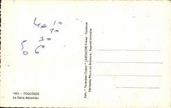 CPA Toulouse La Gare Matabiau