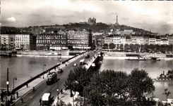 CPA Lyon the Lafayette Bridge