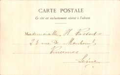 CPA Paris Bois de Boulogne the cascade