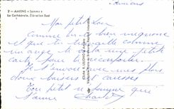 CPA Amiens the cathedral