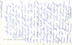 CPA Amiens the Town hall