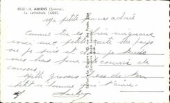 CPA Amiens the Cathedral