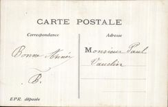 Trineo largo de los ninos de la fantasia de CPA