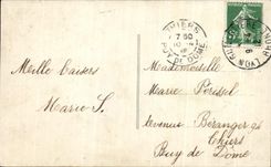 CPA Fantasy Child Easter Duck