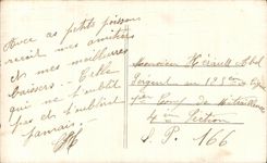 CPA fantasia mujer Pascua 1 de abril