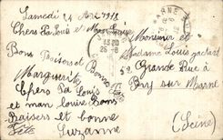 Muchacha del nino de la fantasia de CPA