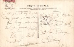 CPA Fantaisie Femme Couple 