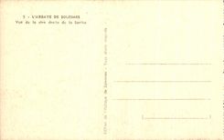 CPA Abbaye De Solesmes Seen Of Right Bank Of the Sarthe