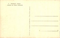 CPA Solesmes Entrance Of the Abbey church