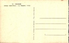 CPA Solesmes Saint Pierre Abbey the Chapter