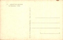 CPA Abbaye De Solesmes the Refectory