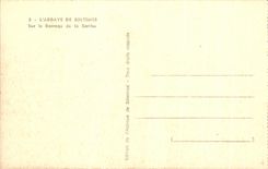 CPA Abbaye De Solesmes On the Stopping Of the Sarthe