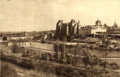 CPA the Abbey Saint Pierre De Solesmes And the Valley Of the Sarthe