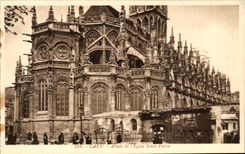 CPA Caen Abside De L'Eglise Saint Pierre