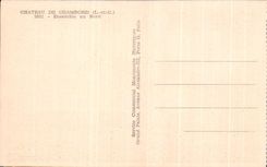 CPA Chateau De Chambord Ensamble au Nord