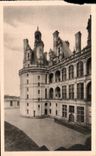 CPA Chateau De Chambord Donjon a l'Ouest