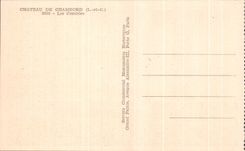 CPA Chateau De Chambord Les Combles