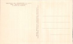 CPA Chateau De Chambord Escalier a d'honner et Salle de Theatre