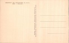 CPA Chateau De Chambord Oratoire